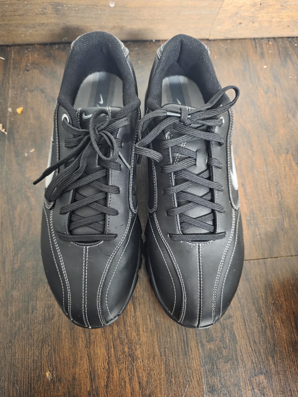 Nike Air Power Channel Traction At Contact Men's Golf Shoes in black Size 8.5